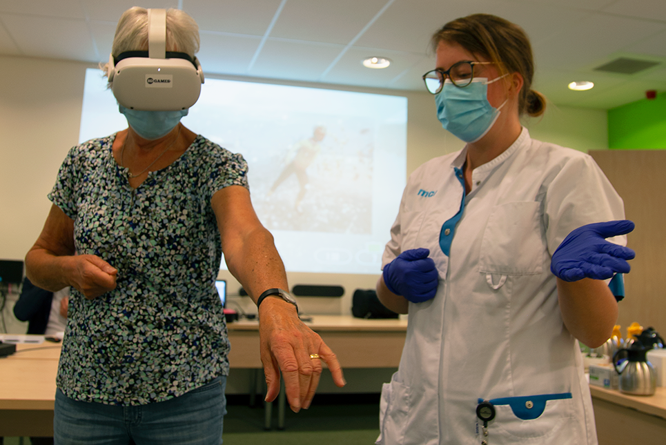 MCL Revalidatie ondersteuning met Virtual Reality, 8D Games, MCL, Lise Beumeler