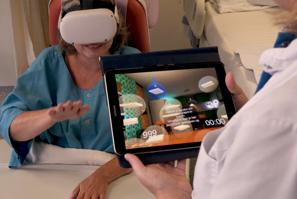 Revalidatie ondersteuning - Virtual Reality in de Zorg - 8D Games - MCL - Lise Beumeler