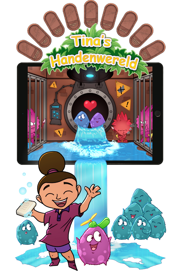 Tina's Handenwereld gewoonte stimulatie kinderen
