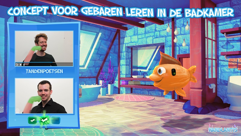 Learn sign language with a game